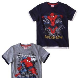 Spiderman Doppelpack T Shirt grau