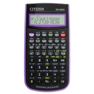 Citizen Wissenschaftlicher Taschenrechner SR 260N violett 