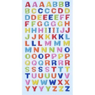 Creapop SOFTY Stickers Grossbuchstaben, bunt 3451114 von Hobbyfun