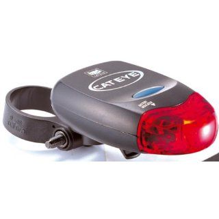 CATEYE Batterielampe hinten TL LD 260 G, schwarz/rot Sport