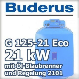 Buderus Logano Ölheizung G 125 21 BE Eco 2101 mit Öl Blaubrenner