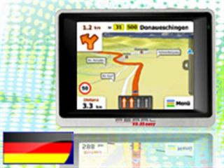 GPS Navigationssystem V35 1 Easy Deutschland TFT Touchscreen 8 9 cm 3