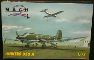 72 Mach 2 JUNKERS JU 352 German WWII Transport