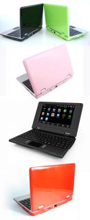 Neu 7 Mini Netbook Laptop Notebook WIFI 2GB 256M Android 2.2 ROSA DE