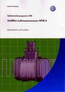 SSP 358 VW Heißfilm   Luftmassenmesser HFM 6 Handbuch