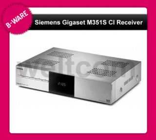 Gigaset M351S CI Digital SAT Receiver DVB S B Ware