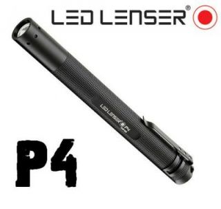 LED LENSER P4 P4BM Taschenlampe P 4 inkl. Batterien