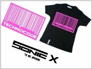 Shirt Hardstyle Neon Rave Sonic X Technocode