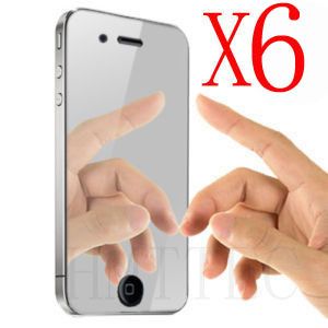 MIRROR LCD Guard Screen Protector Film Cover FOR apple iPhone 4 G th