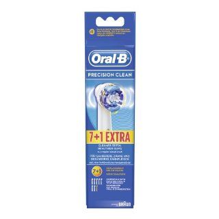 Braun Oral B Aufsteckbürsten Precision Clean 7er+1 (limitierte