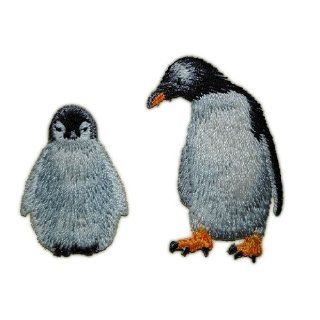 er Set Pinguin BÜGELBILD AUFNÄHER APPLIKATION Pinguine Antarktis