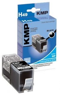 KMP H49 Druckpatrone HP Photosmart C5380 C6380 D5460 black ersetzt