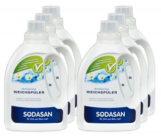 52€/100ml) 6er Vorratspack Ökologischer Weichspüler 4500 ml