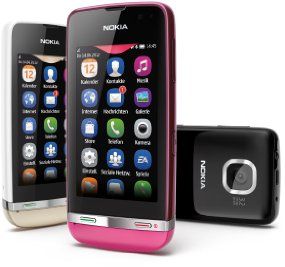 Nokia Asha 311 Smartphone (7,6 cm (3 Zoll) Touchscreen, 3,2 Megapixel