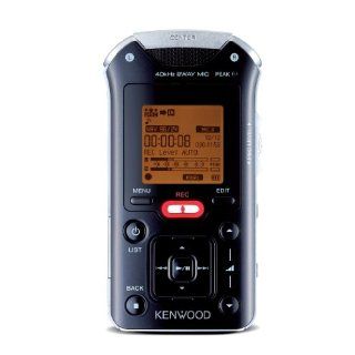 Kenwood MGR E8 B Tragbarer digitaler Audio Recorder 
