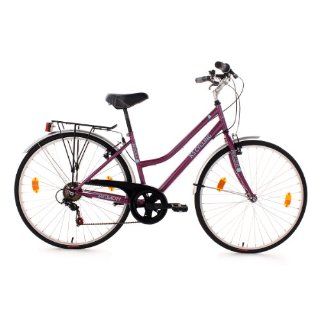 KS Cycling Damen Fahrrad 28 Zoll Melba RH 43 cm, lila, Rahmenhöhe 43