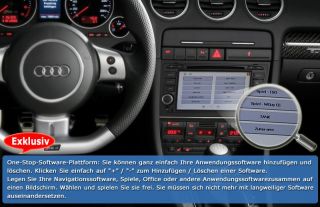 Autoradio DVD GPS NAVI USB Bluetooth für Audi A4 S4 RS4 8E 8F B9 B7