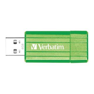 Verbatim Store n Go PinStripe 4GB Speicherstick USB 2.0, eucalyptus