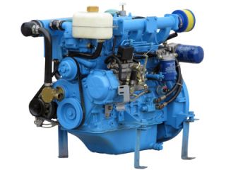 Wassergekühlter 4 Zylinder 4 Takt Marine Dieselreihenmotor mit 43,3