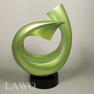 LAWO Lack Design Skulptur 373 grün Modern Objekt Designer Raum