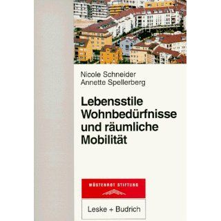 Lebensstile, Wohnbedürfnisse und räumliche Mobilität 