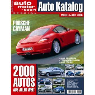 Auto Katalog 2006. 2000 Autos aus aller Welt auto motor