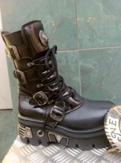 New Rock Stiefel Schuhe Boots 373 Shoes Gothic Leder