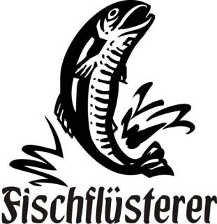 Autoaufkleber Angeln Fischflüsterer