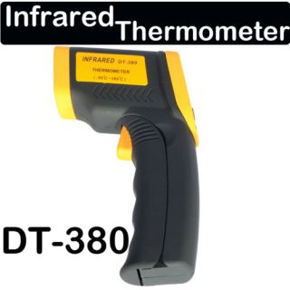 Wireless LCD IR Laser Point Infrared Thermometer DT380  50 380C