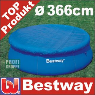 Bestway ABDECKPLANE für Easy Pool / Quick Pool Ø 366 cm