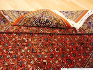 Wunderschöner handgeknüpfter Bidjar Orientteppich Rug Saruk Teppich