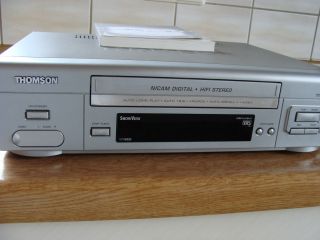 VHS Videorecorder THOMSON VTH 6320G inkl. BASF Reinigungskassette