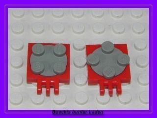 Drehteller Drehplatte mit Scharnier 2x2 rot LEGO l369