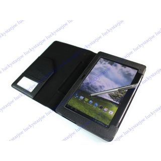 Triple Folio Case Cover Stand For Asus Padfone Station + Stylus Pen