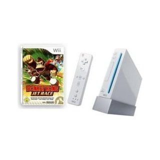Nintendo Wii Konsole weiß/silber inkl. Donkey Kong Jet 