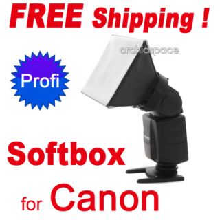 Softbox f. Canon 430EX 420EX 580EX II 550EX 540EZ 380EX