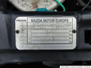 Mazda 121 JBSM Bj.99 1,3 37kW 5003 + 304 Fiesta Kipphebel Schlepphebel