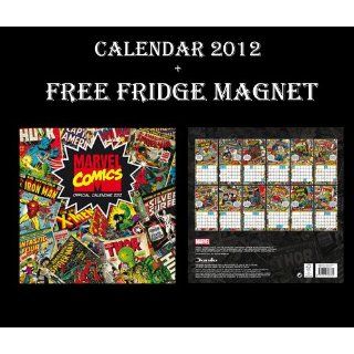 OFFICIAL MARVEL COMICS Kalender 2012 + Kostenlose kühlschrankmagnet