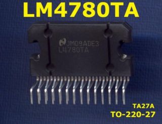 LM4780TA LM4780 Overture™ Audio Power Amp.2x60W / 120W