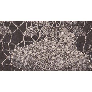 Vintage Crochet Lace Tablecloth Motif Pattern EBook  eBook
