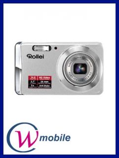 ROLLEI Compactline 390 silber 14 Meapixel Digitalkamera 26mm