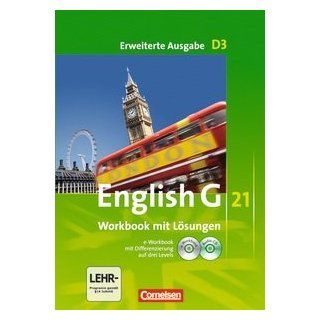 English G 21. Erweiterte Ausgabe D3. Workbook mit Lösungen, mit CD