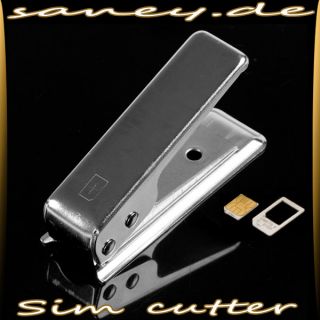 Micro sim Card CUTTER + ADAPTER microsim iPhone 4 S/G Sim Karte COM 19