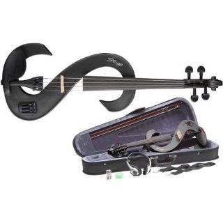 Stagg E Violinenset EVN 4/4 Schwarz Musikinstrumente