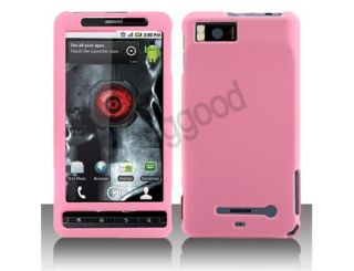 Pink Hard Snap on Case Cover for Motorola Droid X2 NEW