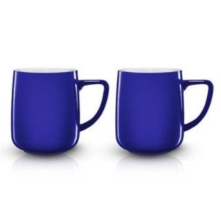 Tchibo Kaffee Becher 2er Set blau designed by Conran 