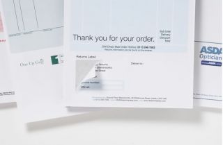 Sticky Blank Labels For   Integrated Printer Invoice Slip