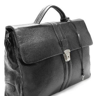 BOVARI Aktentasche briefcase 39x30x10 cm Model Chelsea   schwarz/black