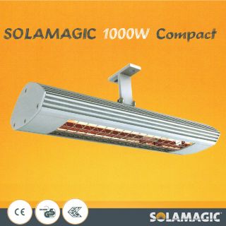 SOLAMAGIC 1000W Compact caravan camping awning patio Infrared radiant