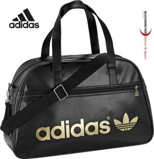 adidas Tasche Sporttasche Original AC Holdall Lifestyle schwarz/gold